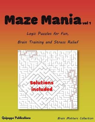 Book cover for Maze Mania Vol 1