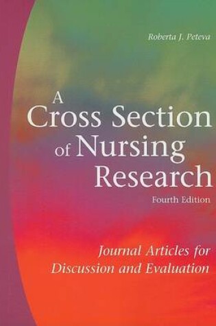 Cover of A Cross Section of Nursing Research