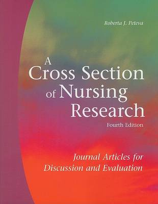 Cover of A Cross Section of Nursing Research
