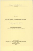 Cover of The Summa "In Omni Doctrina" (MS Munich, Bayrische Staatsbibliothek, CLM 14458, Fols. 29ra-39rb)