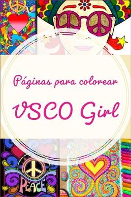 Book cover for Paginas para colorear VSCO Girl