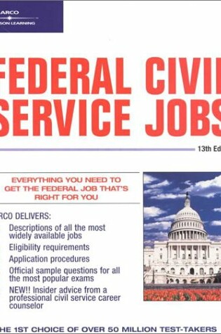 Cover of Federal Civil Service Jobs, 13