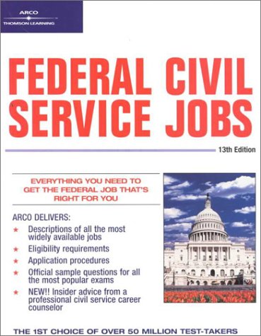 Book cover for Federal Civil Service Jobs, 13