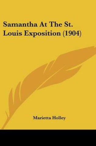 Cover of Samantha at the St. Louis Exposition (1904)