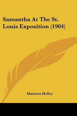 Book cover for Samantha at the St. Louis Exposition (1904)