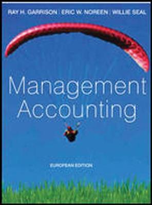 Book cover for Management Accounting European Edition