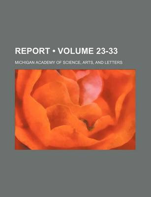 Book cover for Report (Volume 23-33)