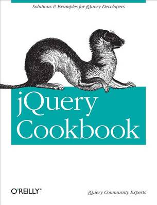 Book cover for Jquery Cookbook