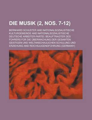 Book cover for Die Musik (2, Nos. 7-12 )