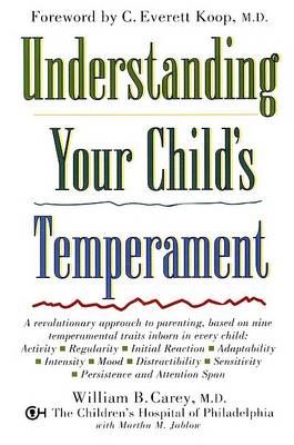 Book cover for Understanding Your Childas Temperment