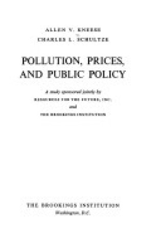 Cover of Pollution, Prices and Public Policy