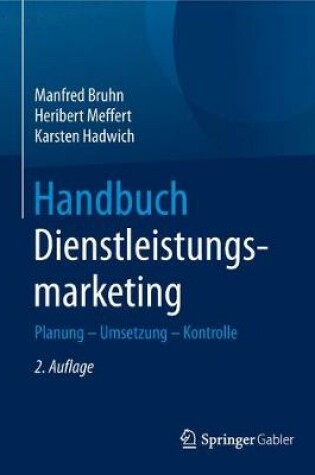 Cover of Handbuch Dienstleistungsmarketing