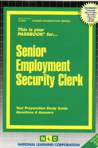 Cover of Senior Employment Security Clerk