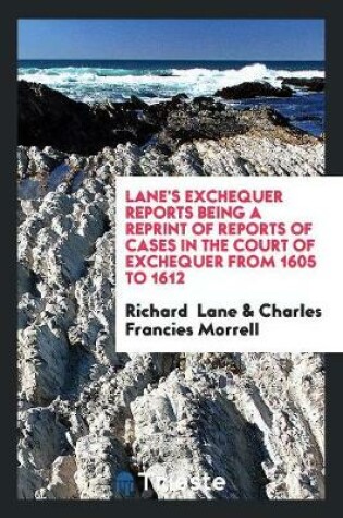 Cover of Lane's Exchequer Reports