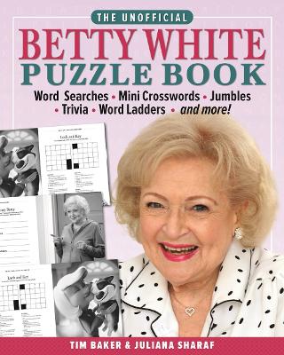 Book cover for The Unofficial Betty White Puzzle Book