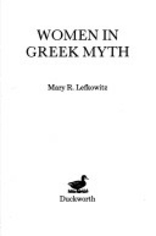 Cover of Women in Greek Myth