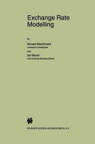 Cover of Exchange Rate Modelling