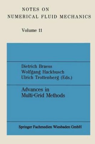 Cover of Advances in Multigrid Methods