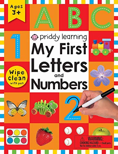 Book cover for Wipe Clean Workbook: My First Letters and Numbers