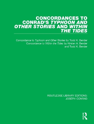 Book cover for Concordances to Conrad's Typhoon and Other Stories and Within the Tides