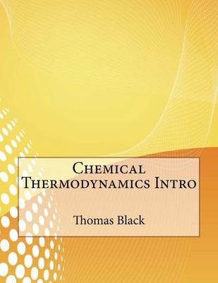 Book cover for Chemical Thermodynamics Intro