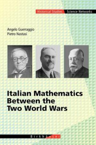 Cover of Italian Mathematics Between the Two World Wars