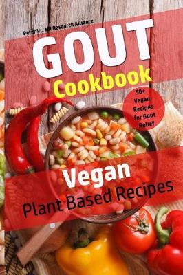 Book cover for Gout Cookbook - Vegan Plant Based Recipes