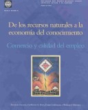 Cover of de Los Recursos Naturales a la Economia del Conocimiento