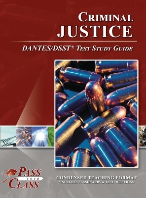 Book cover for Criminal Justice DSST / DANTES Test Study Guide