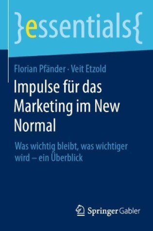 Cover of Impulse für das Marketing im New Normal