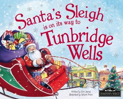 Book cover for Santa's Sleigh is on it's Way to Tunbridge Wells