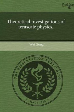 Cover of Theoretical Investigations of Terascale Physics