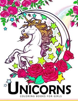 Book cover for Unicorn Coloring Books for Girls