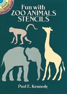 Cover of Fun with Zoo Animals Stencils