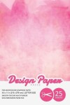 Book cover for Pink Watercolor Scrapbook Paper