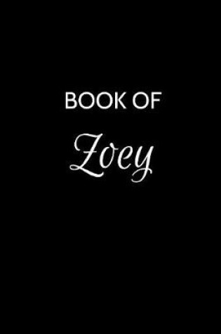 Cover of Book of Zoey