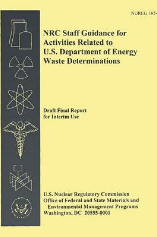 Cover of NRC Staff Guidance for Activities Related to U.S. Departments of Energy Waste Determinations