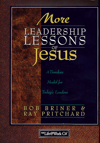 Book cover for More Leadership Lessons of Jesus