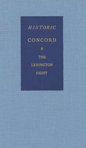 Book cover for Historic Concord and the Lexington Fight