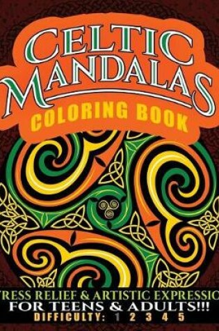 Cover of Celtic Mandalas Coloring Book