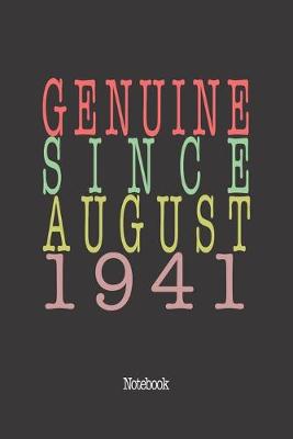 Book cover for Genuine Since August 1941