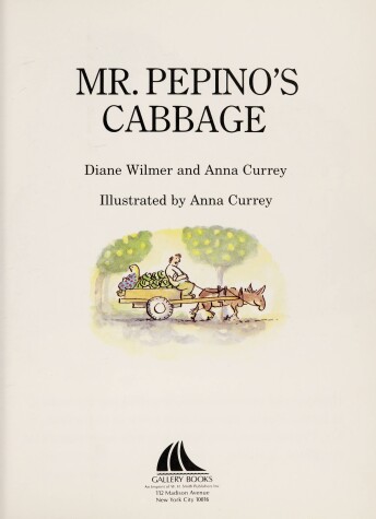 Book cover for Mr. Pepino's Cabbage Quality Time Easy Reader