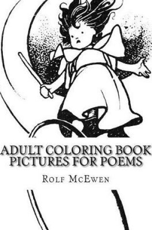 Cover of Adult Coloring Book Pictures for Poems