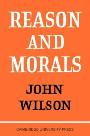 Cover of Reason and Morals