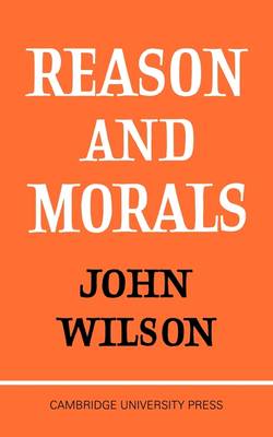 Book cover for Reason and Morals