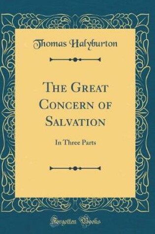 Cover of The Great Concern of Salvation