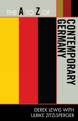 Book cover for The A to Z of Contemporary Germany