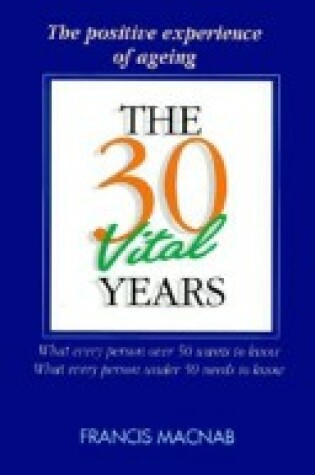 Cover of The Thirty Vital Years