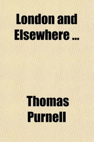 Cover of London and Elsewhere