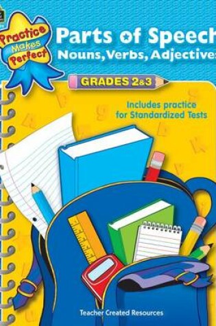 Cover of Parts of Speech Grades 2-3